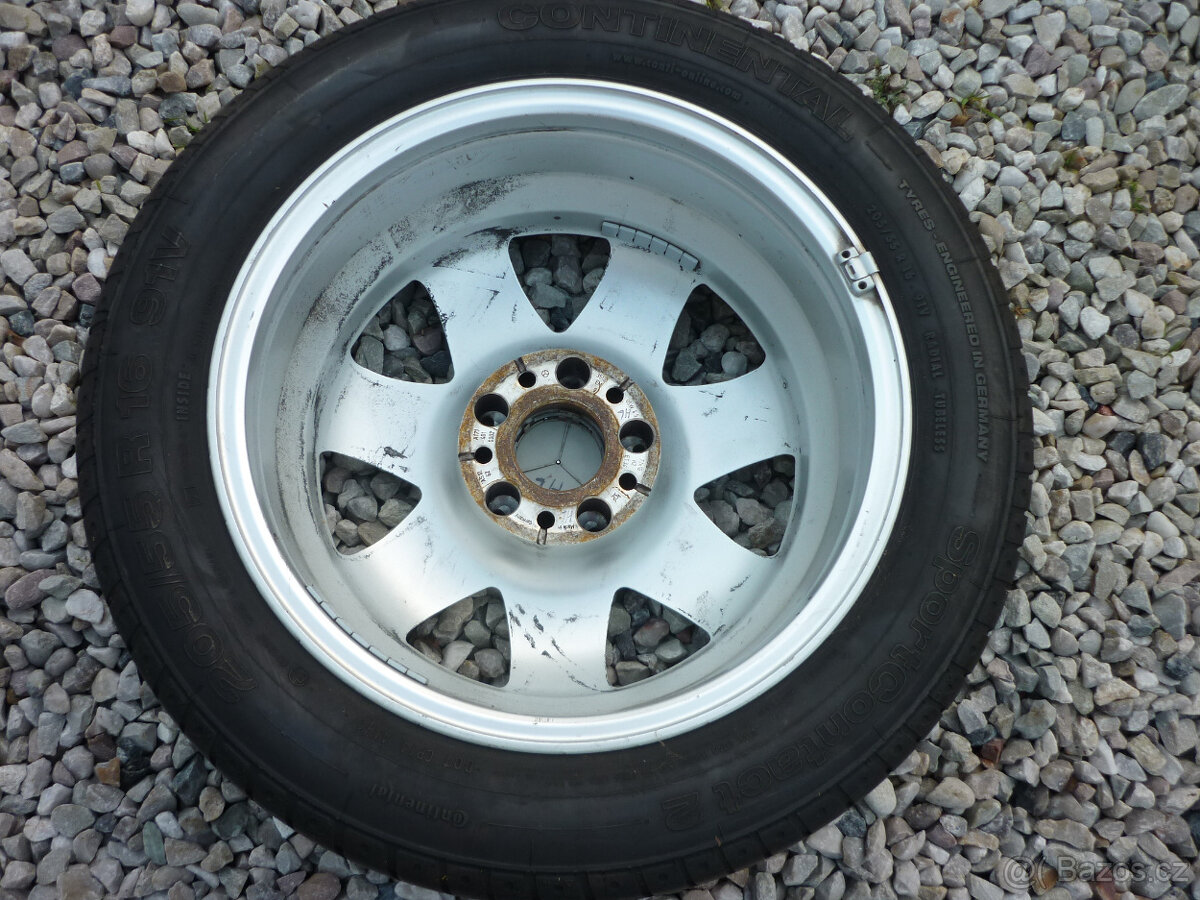 alu disky Mercedes 16" + pneu - 4