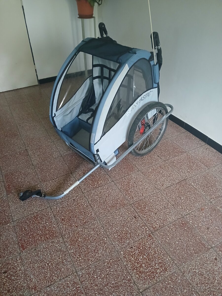 Kočárek za kolo - 4