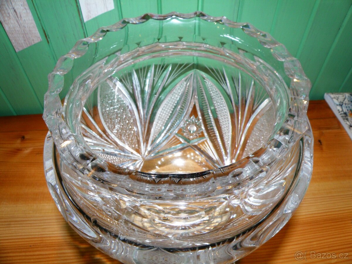 Broušený pohár, číše - 4