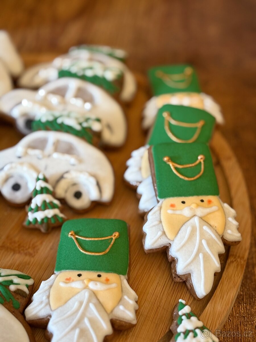 Vánoční zdobené perníčky - 4