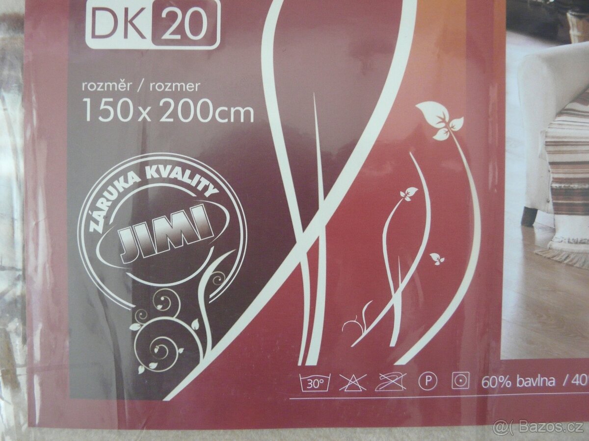 Prodám přehoz na sedačku zn. " Jimi" - 4