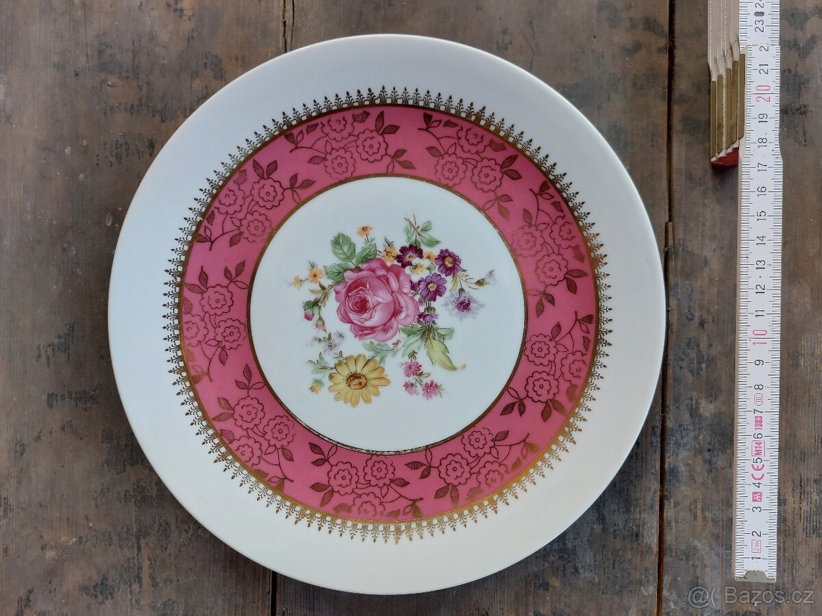 Malovane talire - ruzne druhy - 6 kusu - 4