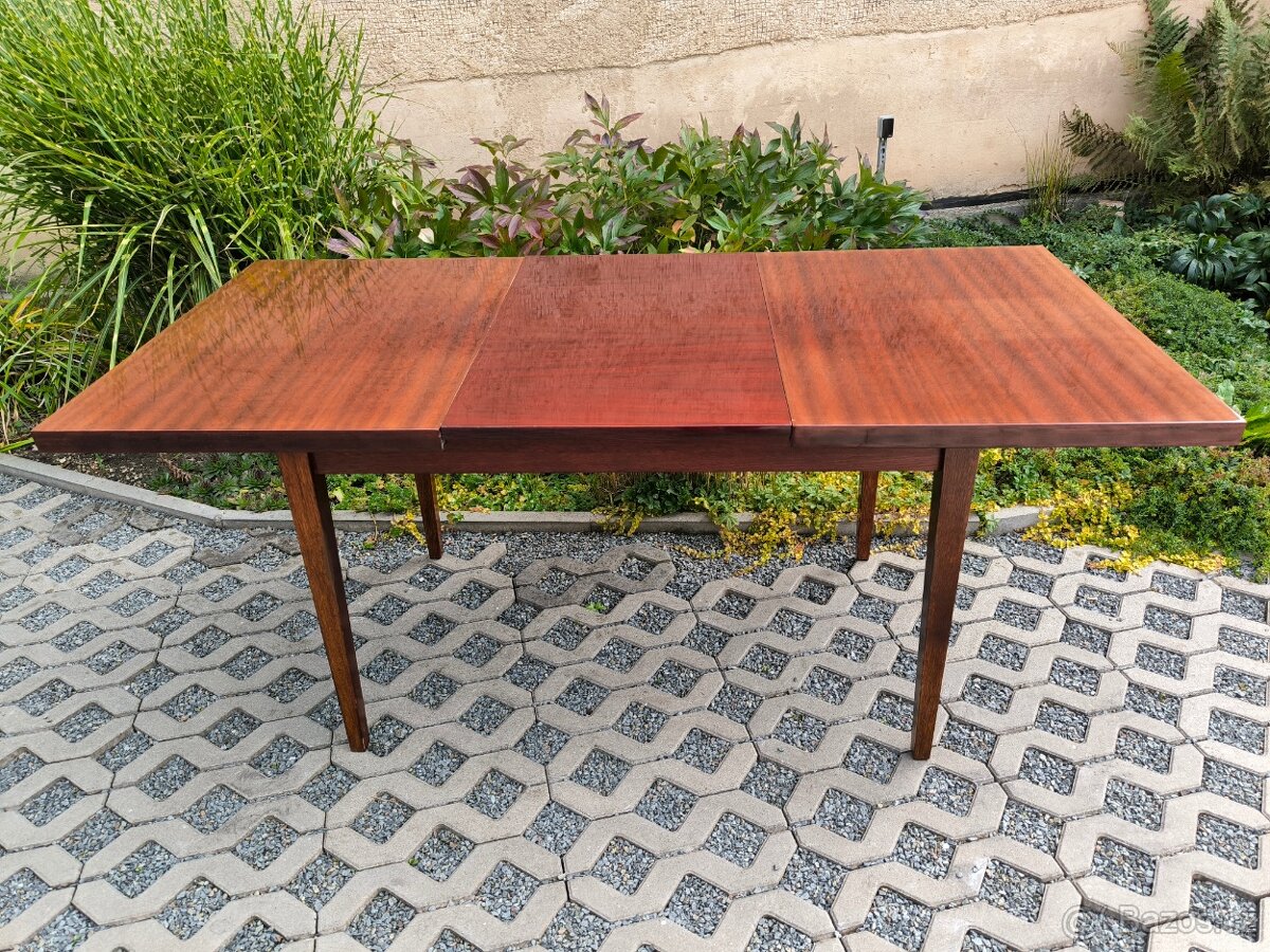 Retro jídelní rozkládací stůl Jitona - 70. léta - 4