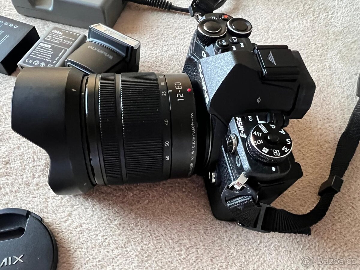 Olympus OM-D E-M5 Mark II – tělo + Panasonic 12–60 m - 4