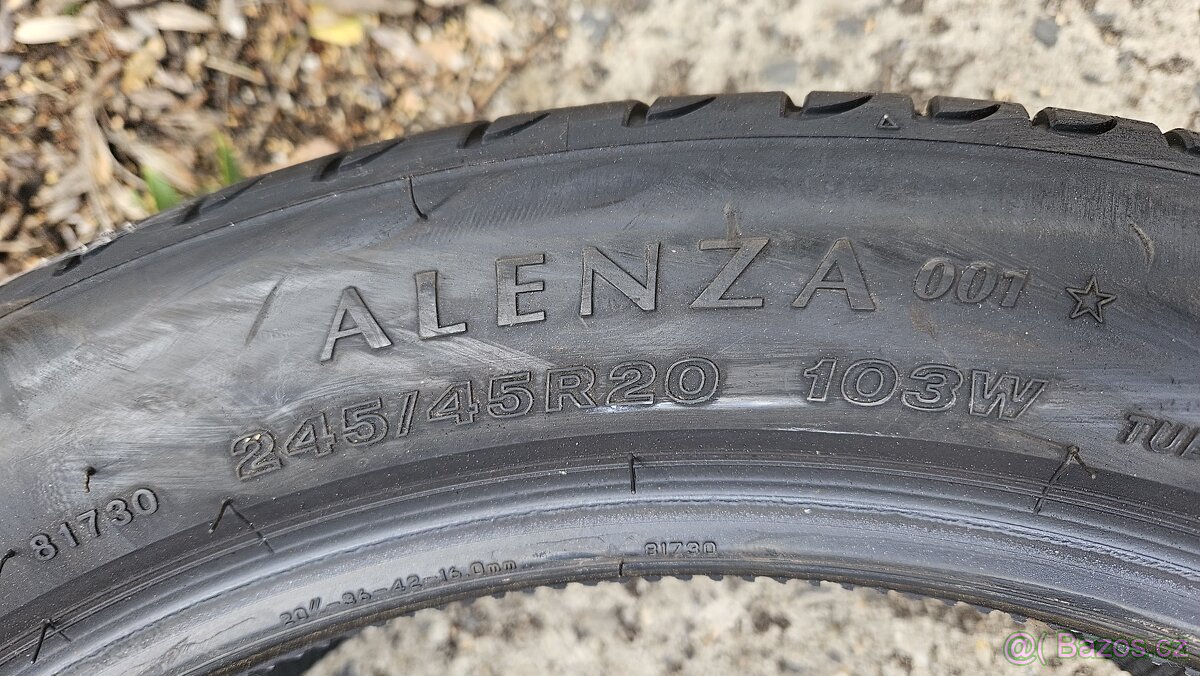 Letní pneumatiky 245/45R20 Bridgestone - 4