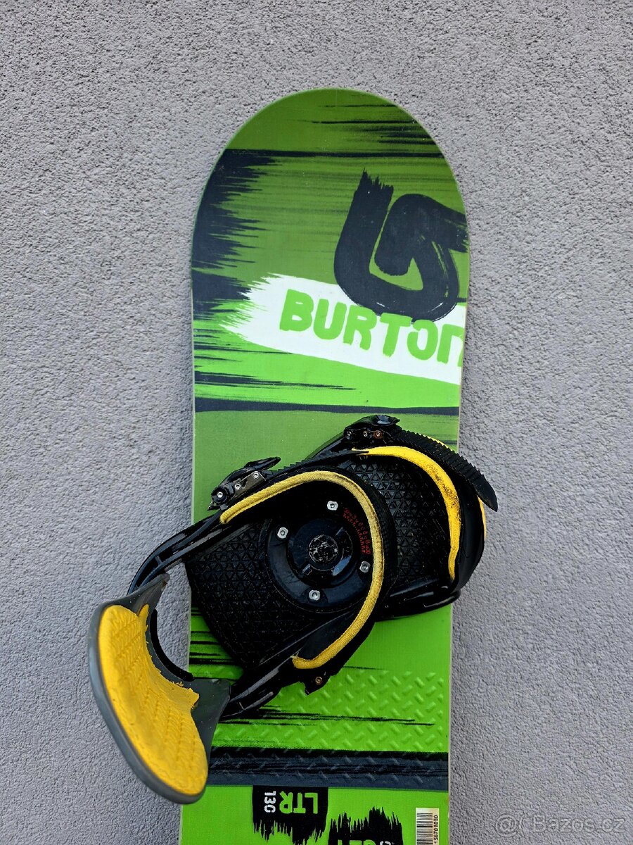Snowboard BURTON LTR, 130 cm + boty - 4