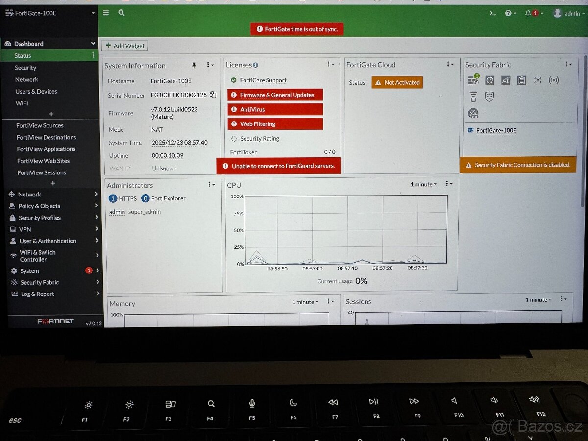 Firewall Fortigate FG-100E - 4