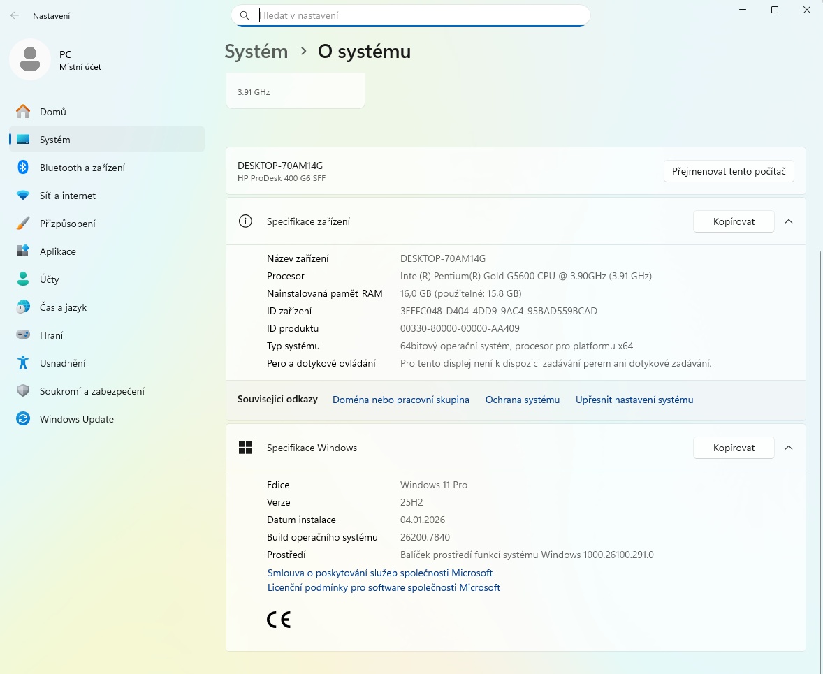 HP ProDesk 400 G6 16GB RAM, 512GB SSD - 4