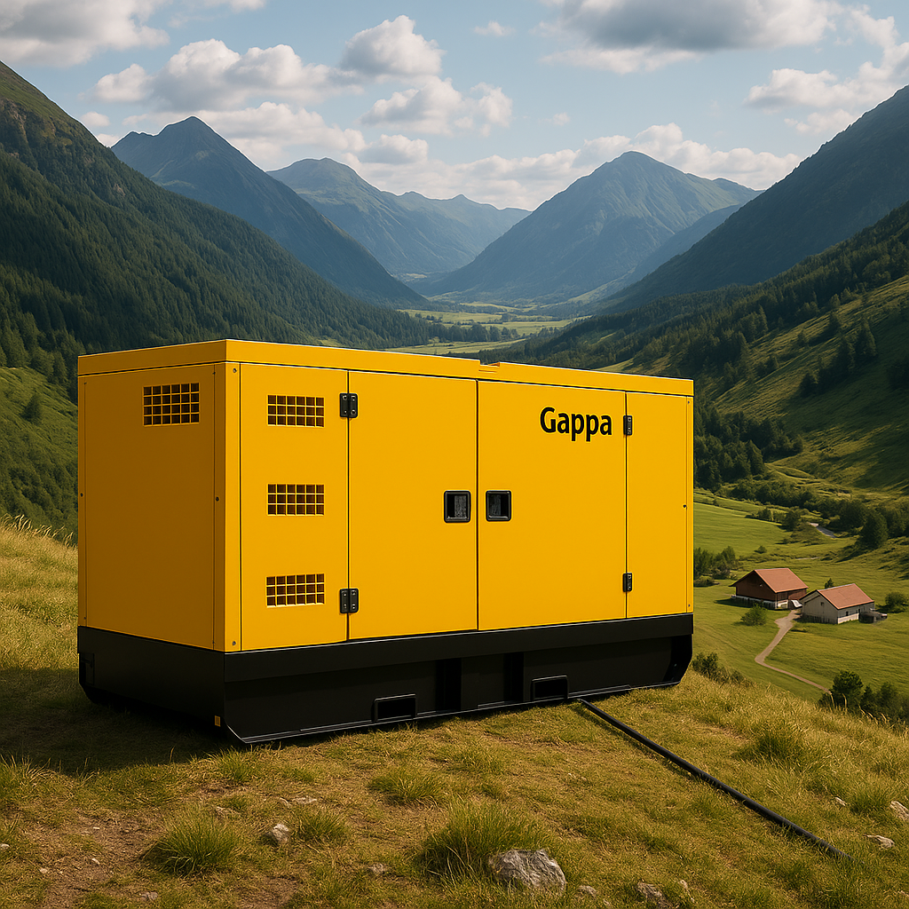 Elektrocentrála 50 kW IVECO – Gappa APIV / APIVS - 4