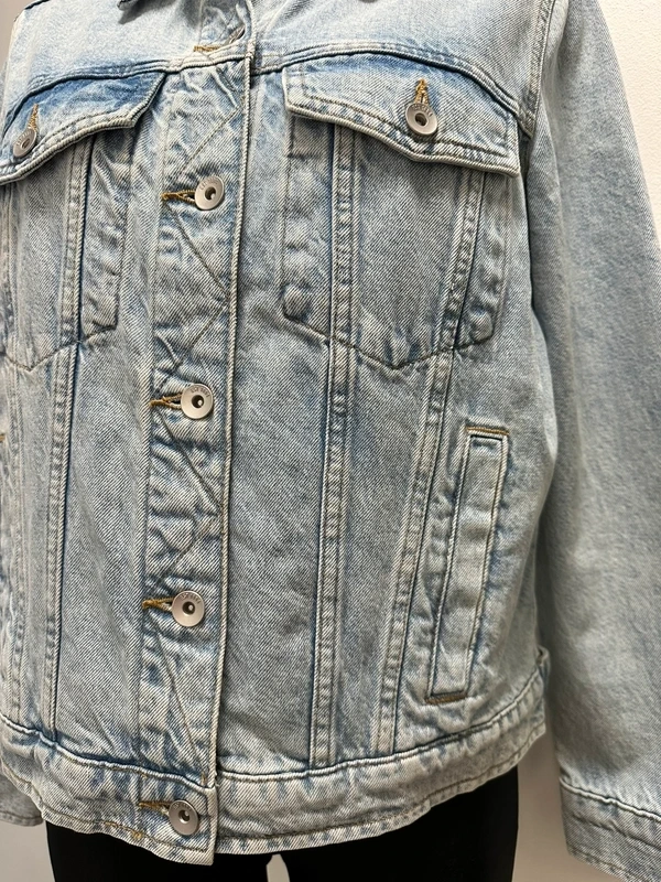 Modrá džínová bunda - 4
