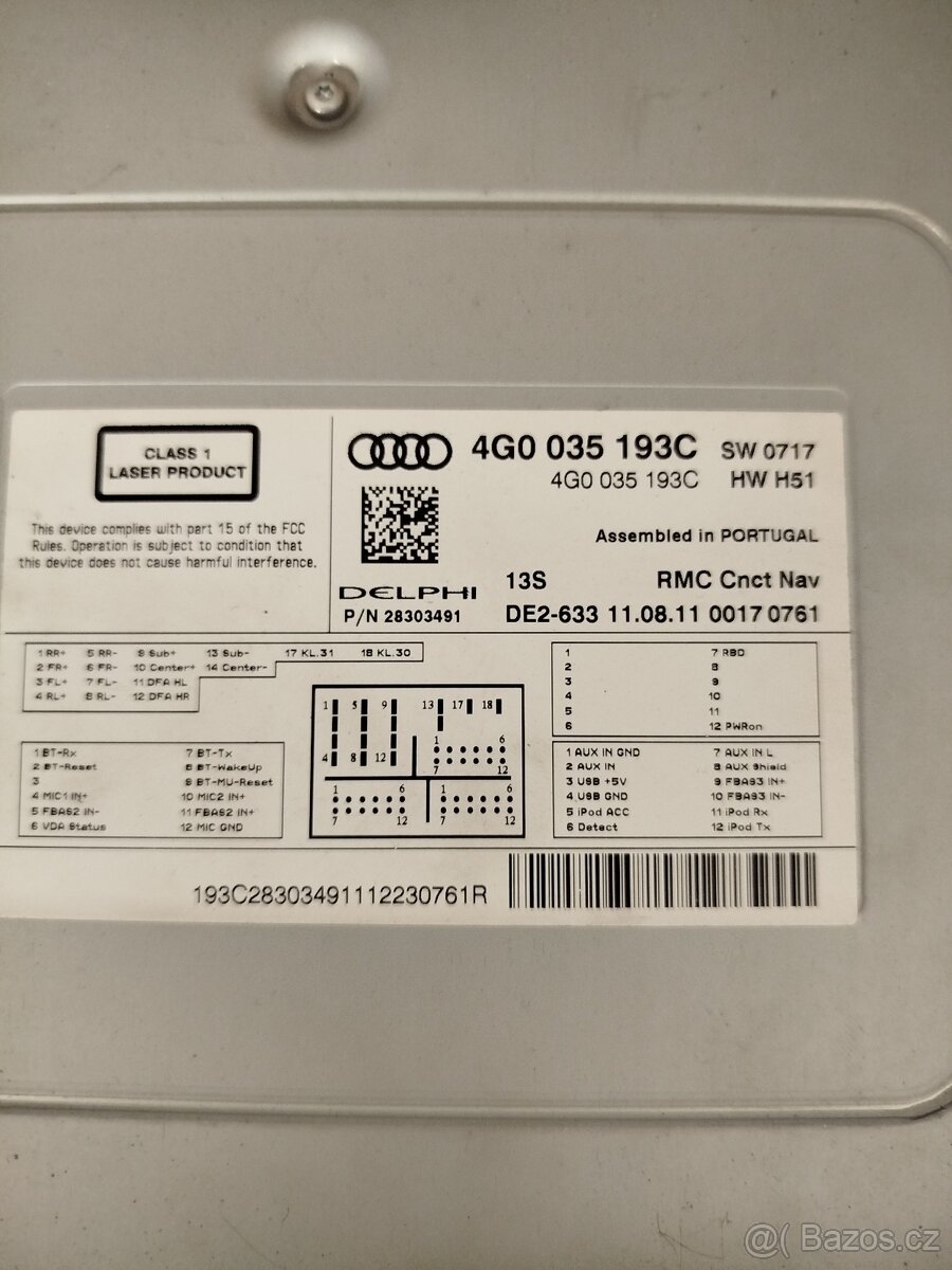 Rádio Audi A6 c7 - 4
