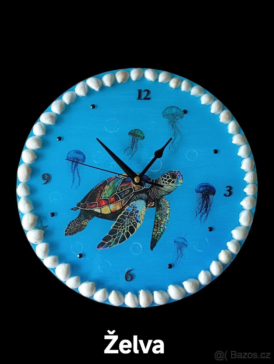 Hodiny z pryskyřice - 4