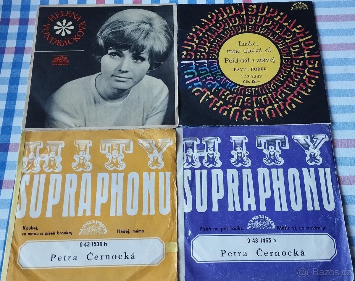 Malé SP gramofonové desky - 4