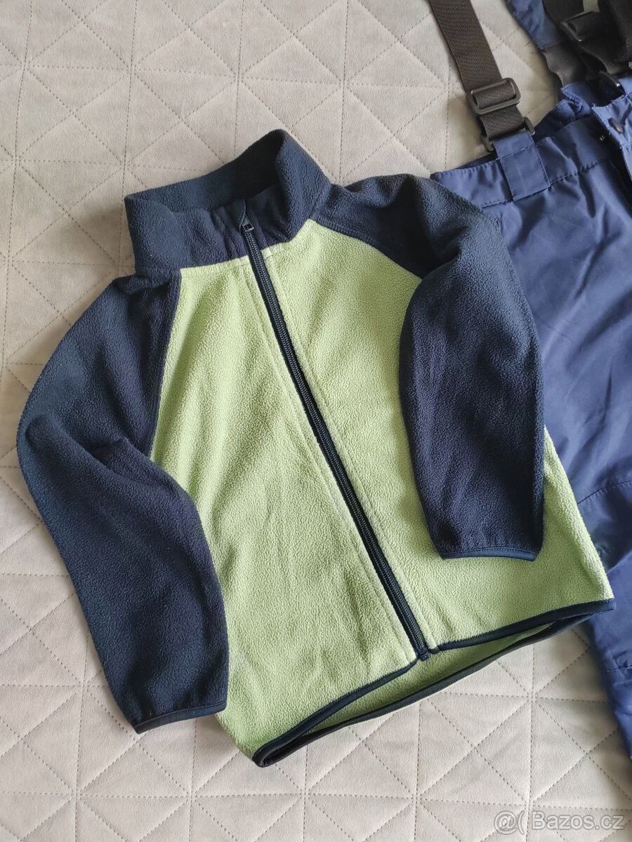 Zimní komplet Lupilu bunda+lyžařské kalhoty a boty vel.27 - 4