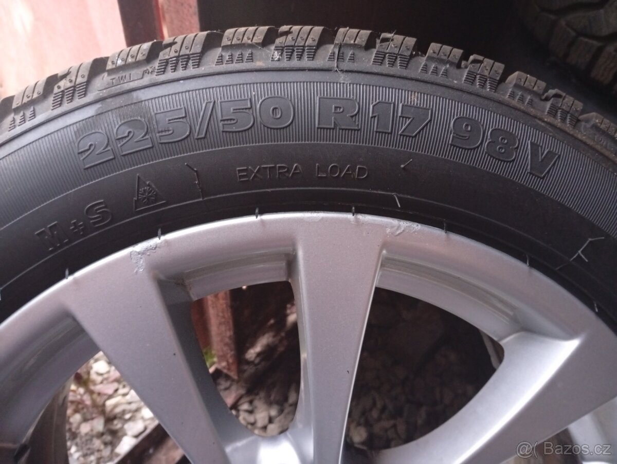 5x120r17 225/50/17 zimní - 4