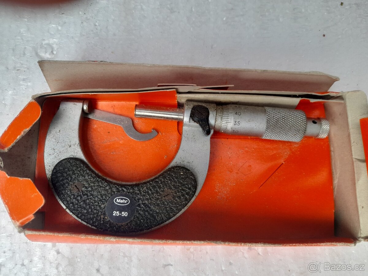 Mikrometry a posuvné měřidlo zn. MAHR, FORMAT, MAUSER - 4