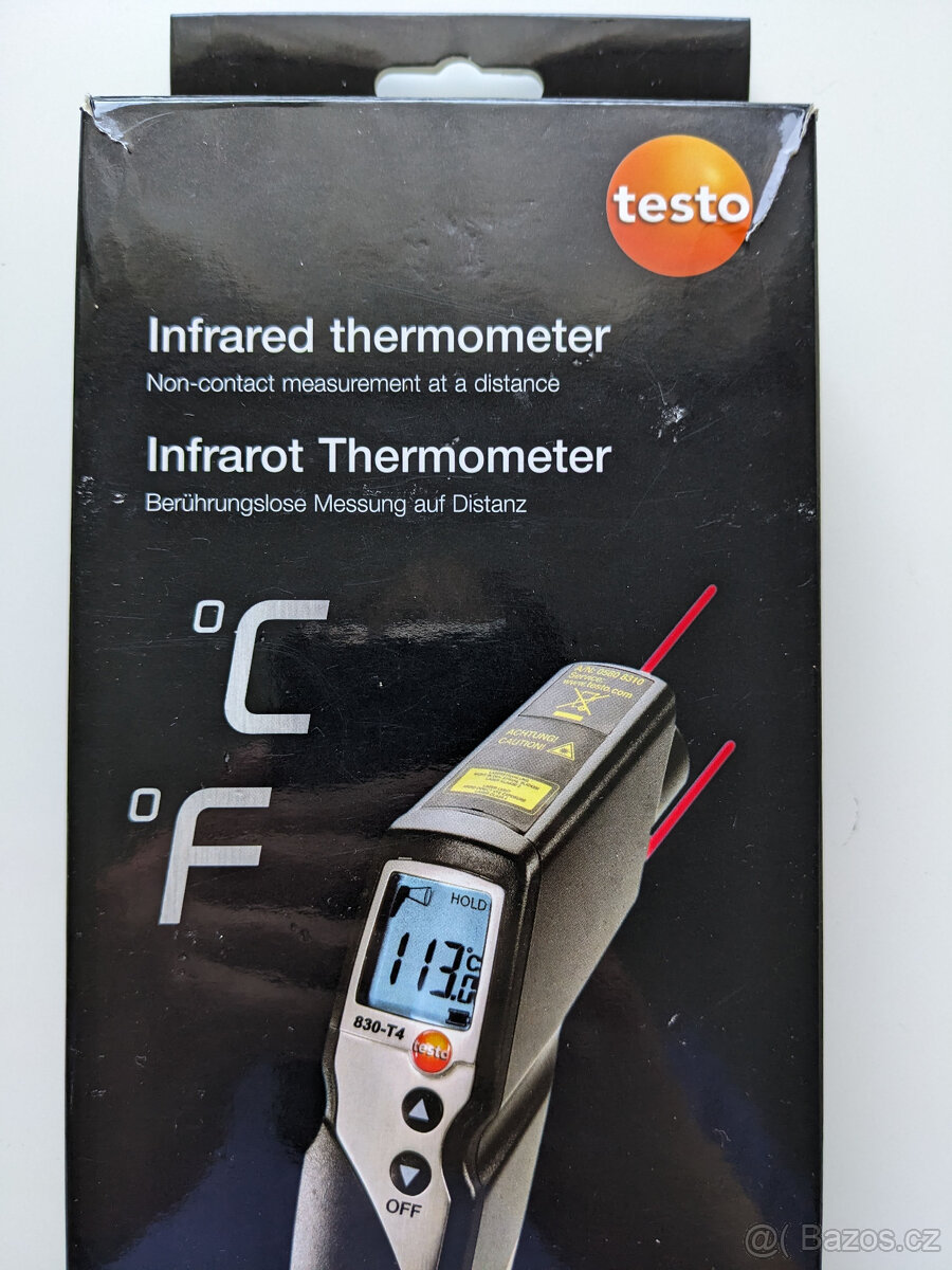 Testo 830-T4 - Laserový infračervený teploměr - 4