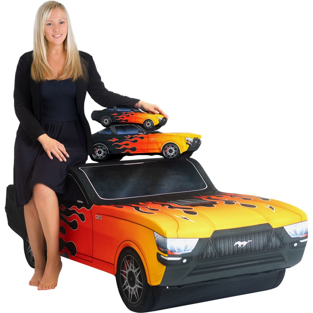 Velký plyšový Ford Mustang (nový) - 4