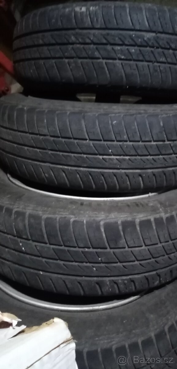 PRODÁM SADU LETNÍ KOL OPEL R14 165/65 4X100 - 4
