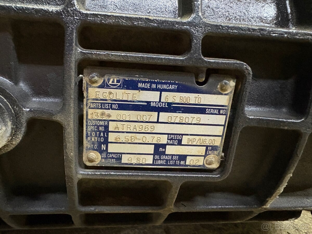 Převodovka ZF 6S 800 T0, ND - 4