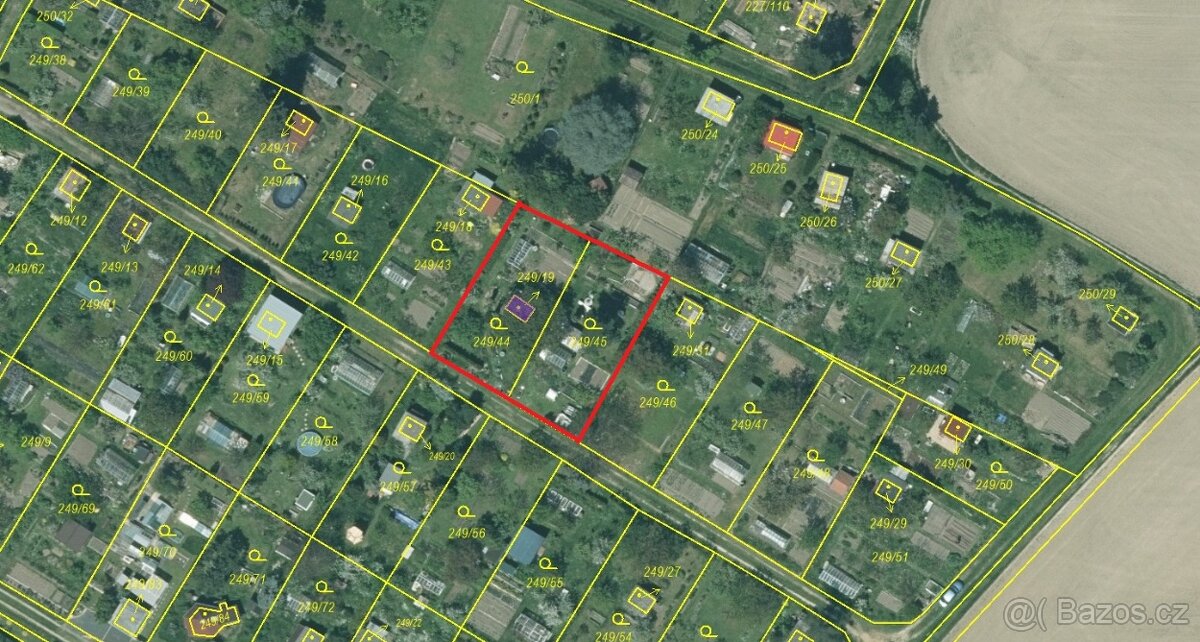 Zahrada ke stavbě chaty k rekreaci,700m2,Plzeň,Pod Švabinami - 4