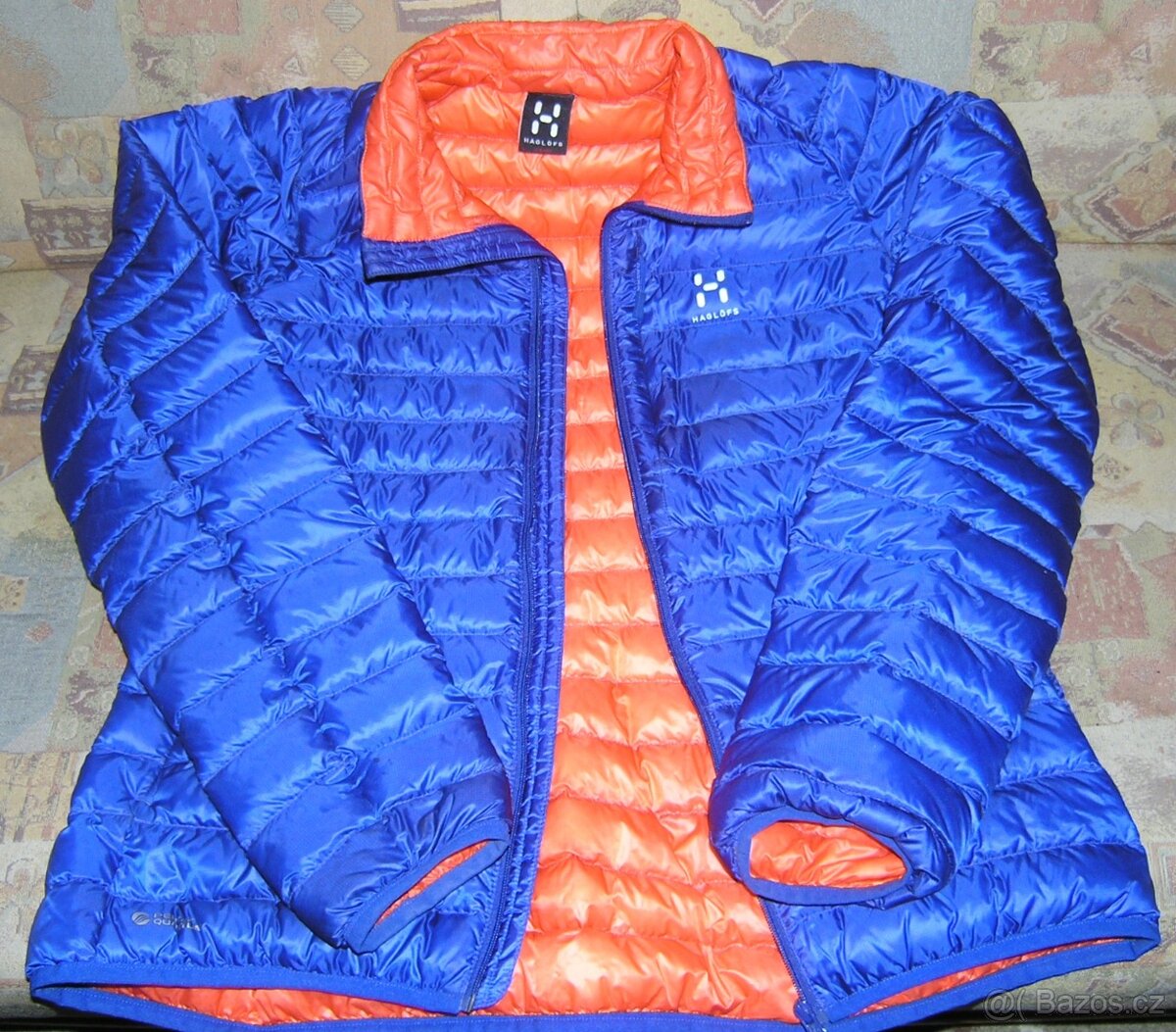 Lehká péřová bunda, originál Haglöfs Essens, vel. L - 4