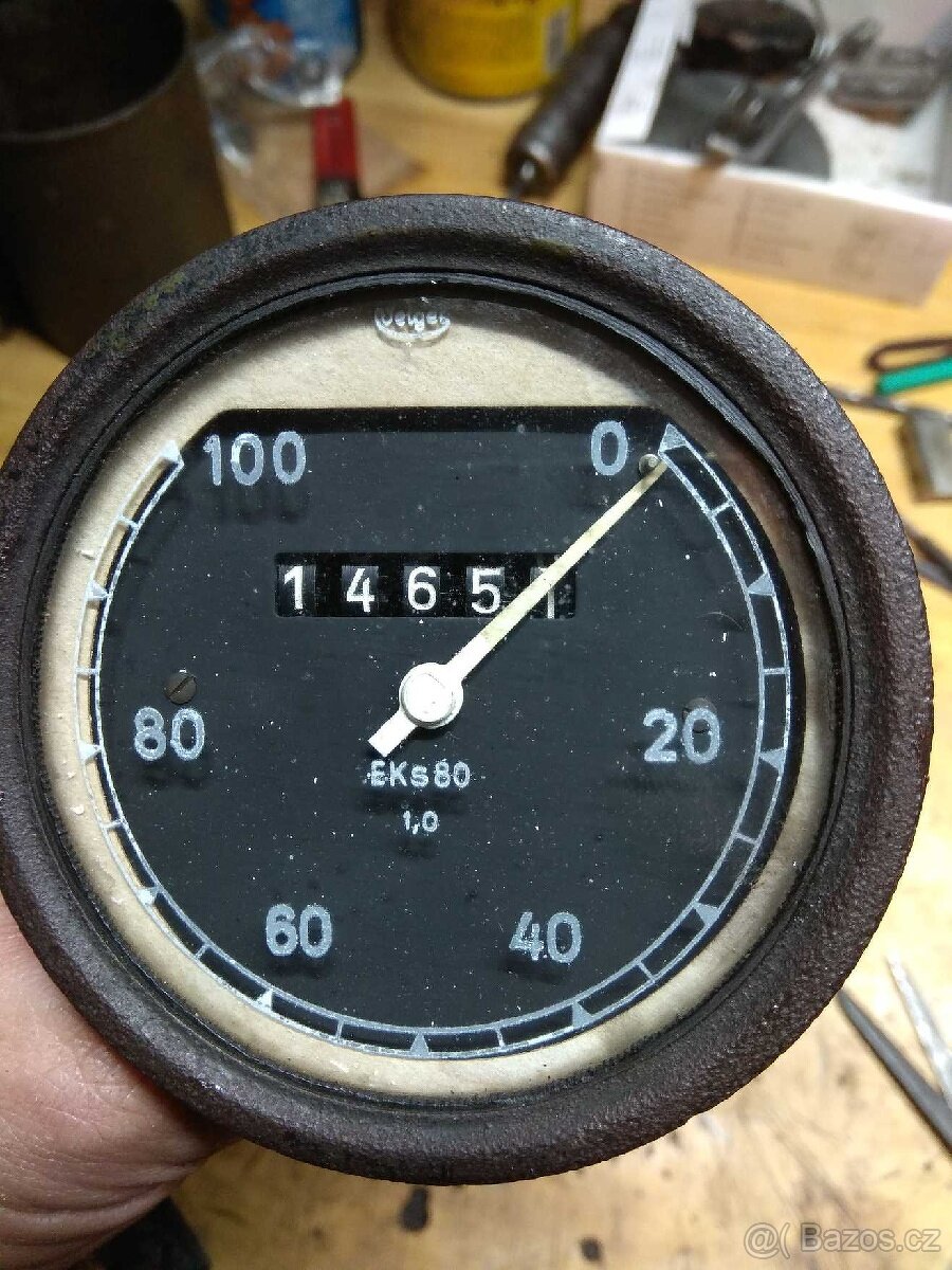 Koupím tachometr a světlo Noris - Hella - 4