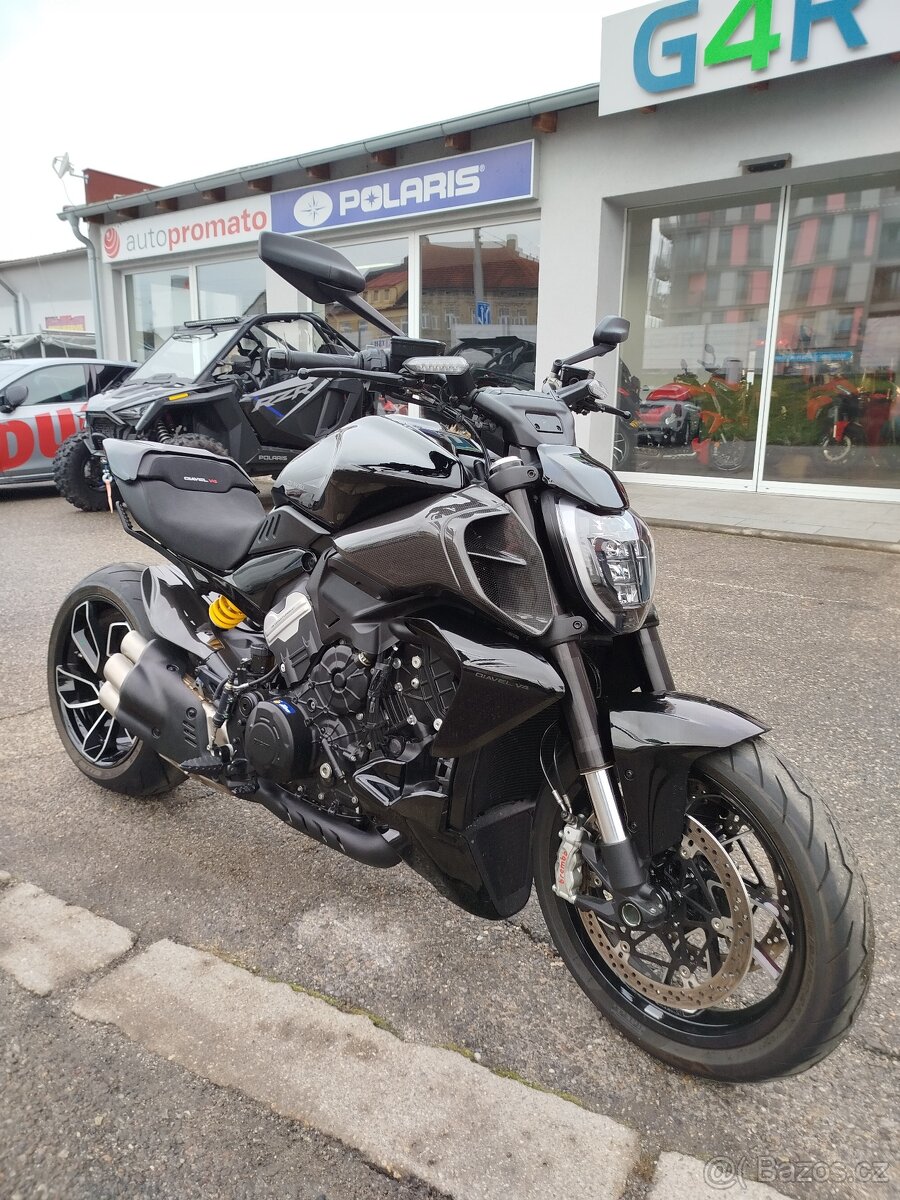 Ducati Diavel V4, 1. MAJITEL, ČR, TOVÁRNÍ ZÁRUKA, -DPH - 4