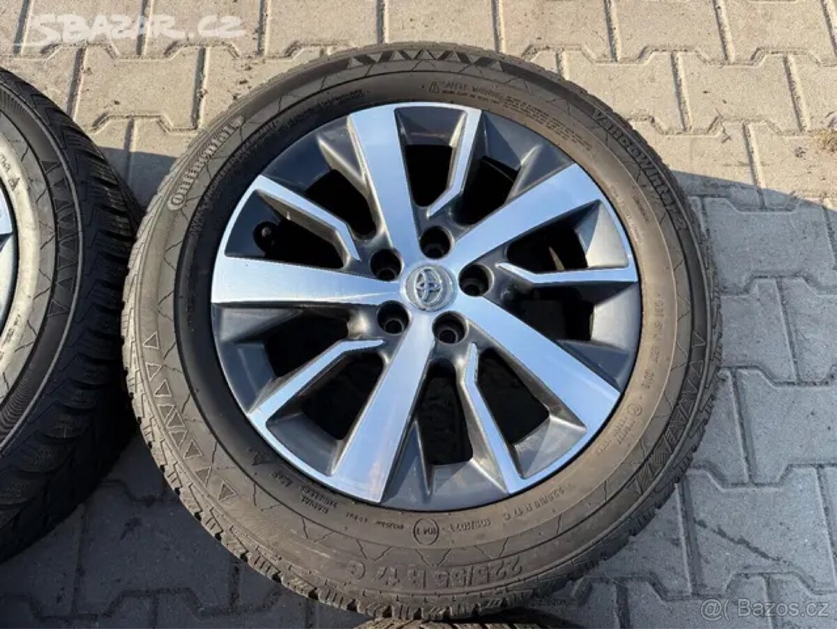 Zimní sada alu kola originální Toyota ProAce R17 - 4