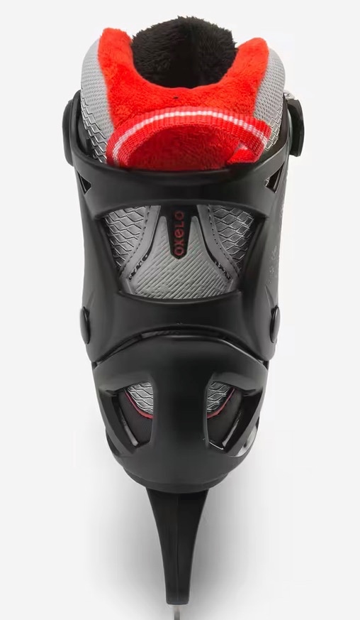 CHLAPECKÉ LEDNÍ BRUSLE FIT 500 ŠEDO-ČERVENÉ - 4