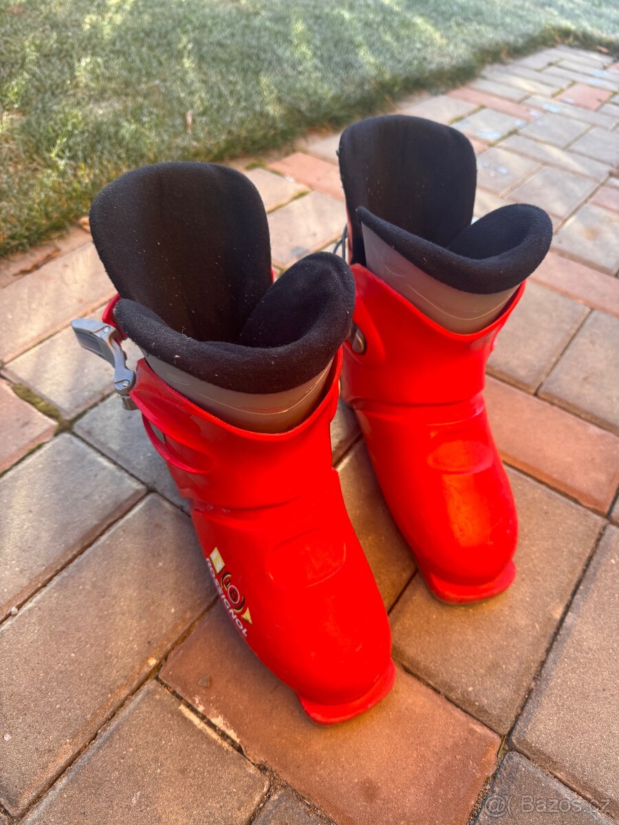 Dětské lyže + lyžáky - 4