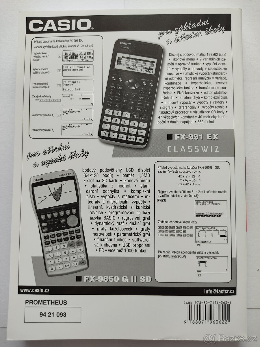 Rovnice a nerovnice - matematika pro gymnázia - 4