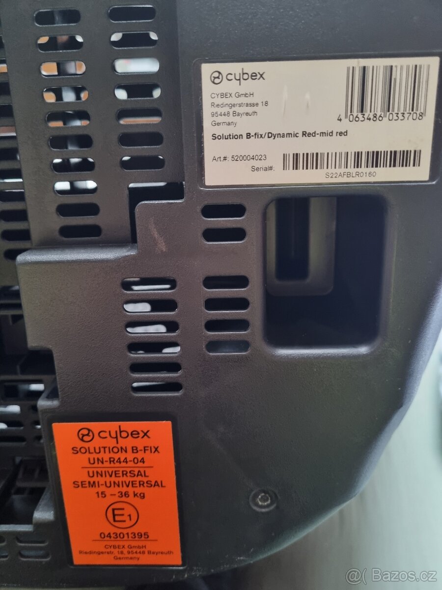 autosedačky Cybex solution B-fix - 4