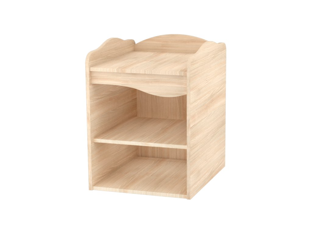 Dětská postýlka s přebalovacím pultem - 4