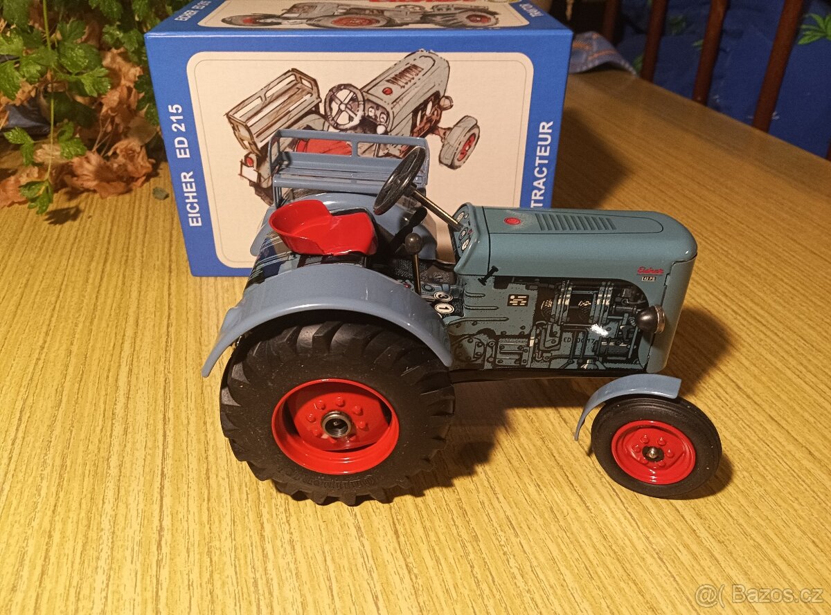 KOVAP Eicher ED 215 - Legendární modrý traktor - 4