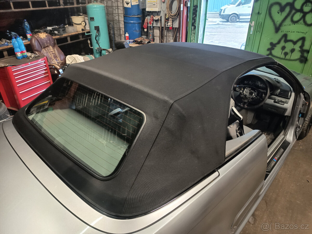 BMW E46 ČERNÁ STŘECHA CABRIO - 4