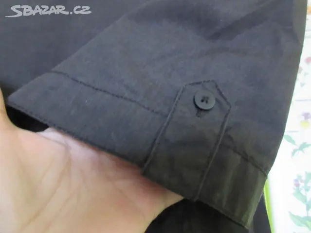 Pánská černá košile 43/44/XL ANGELO LITRICO. - 4