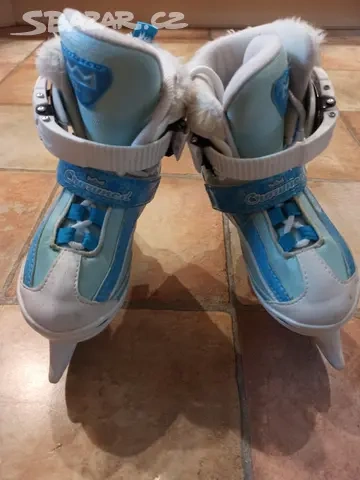 Dětské lední brusle Crowned vel. 29-32 - 4