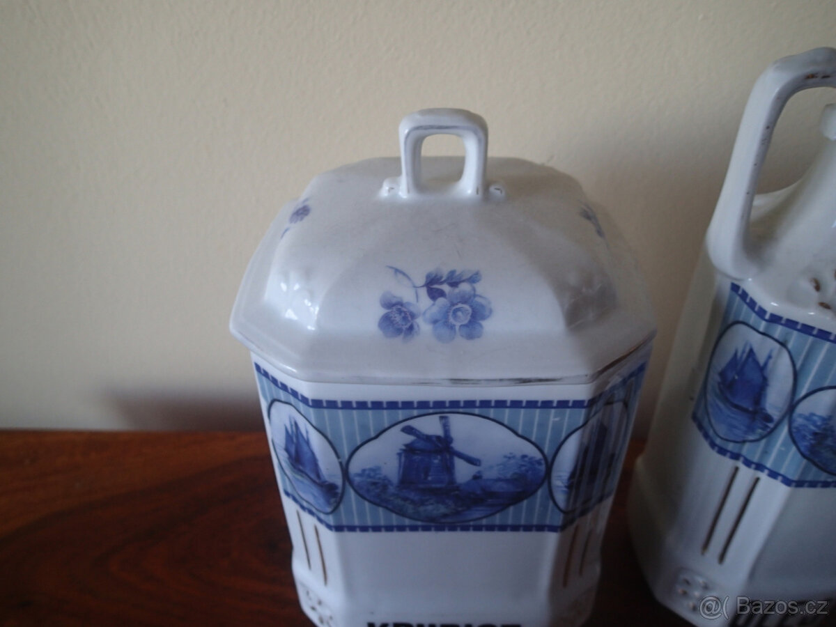 Stará sada kořenek s motivem mlýnů - 4