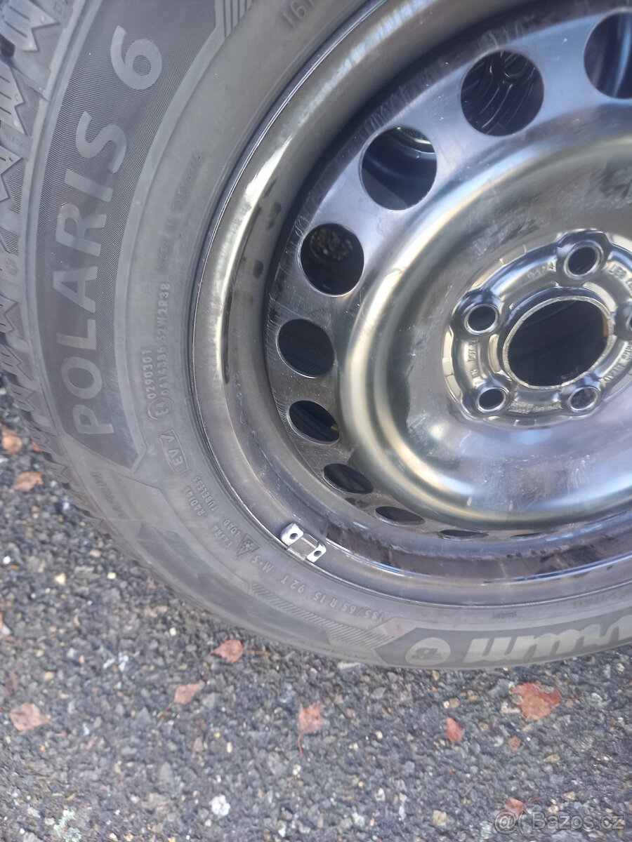 NOVÝ zimní komplet Š.Fabia IV/VW Polo,S.Ibiza-185/65R15 - 4