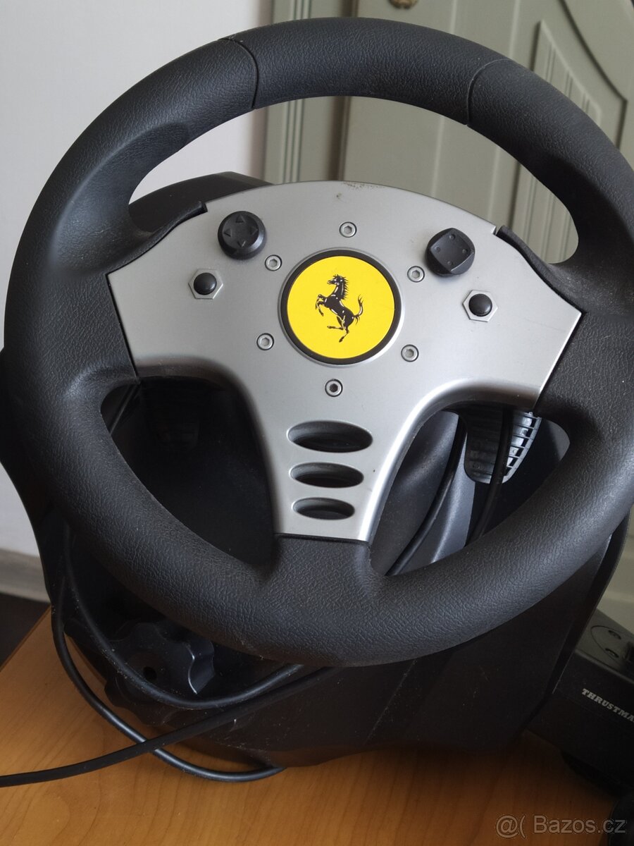 Herní volant x2 s pedály a řadicí pákou - 4