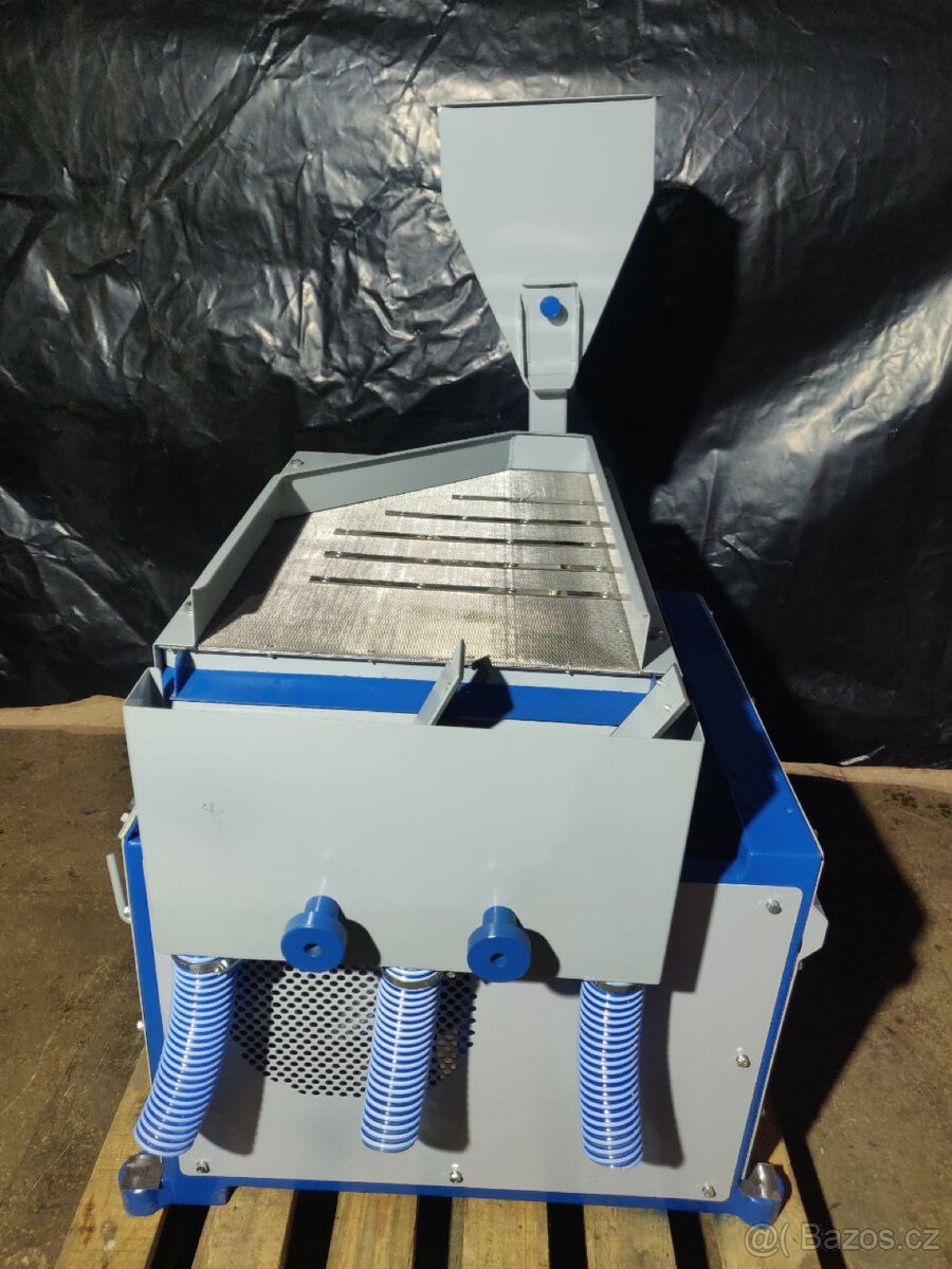 Gravitační čistič WT 0.3 | Pneumatický vibrační stůl - 4