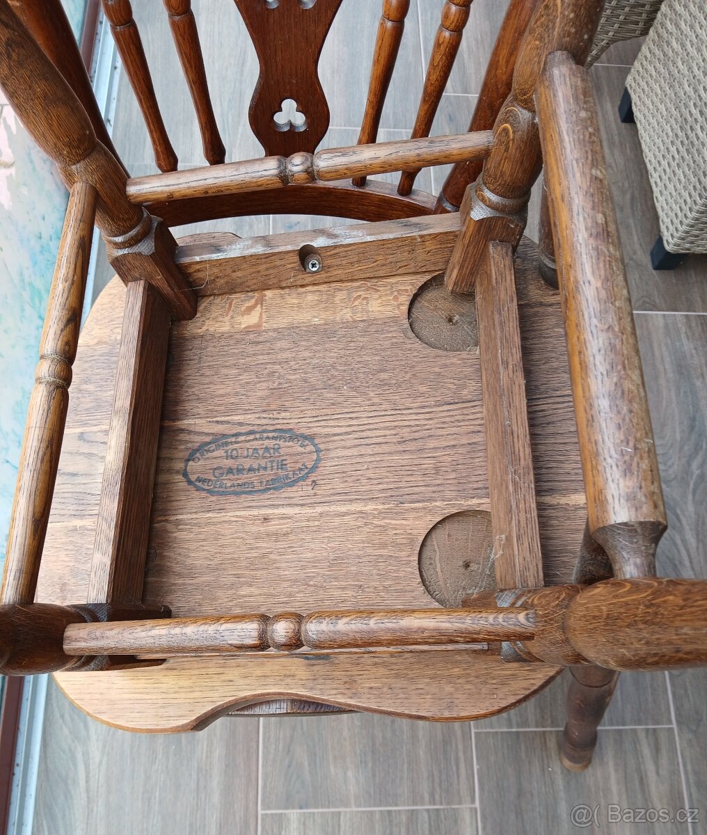 4 x dubove bytelne zidle - 4