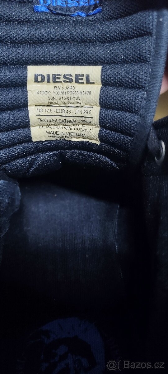 Tenisky Diesel D-string.... nové - 4