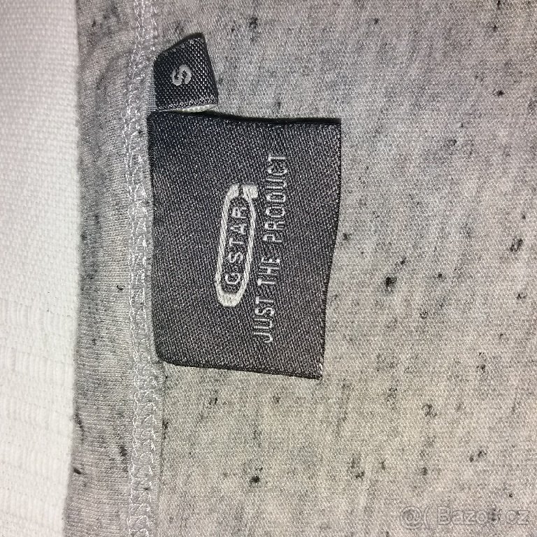 G-star šedý melír tričko vel.S NOVÉ - 4