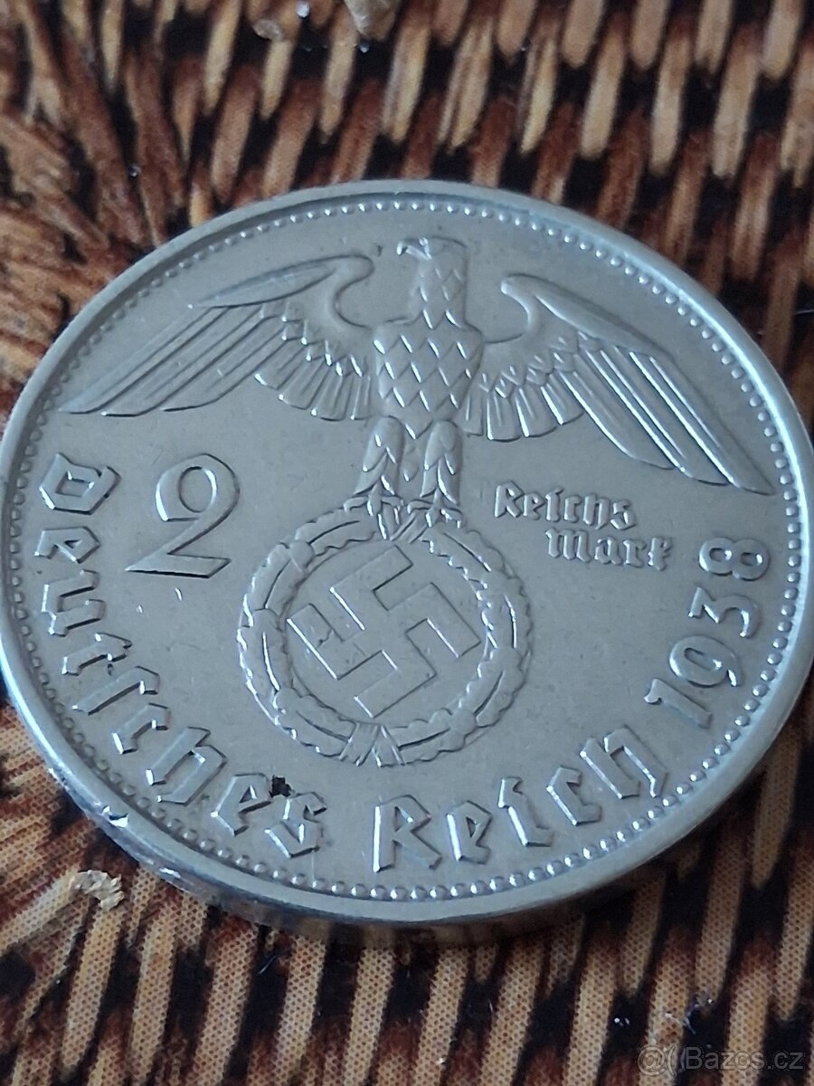 Prodam německou 2 marku 1934 - 4