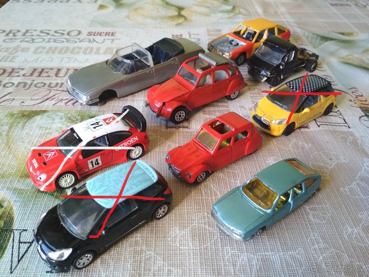 autíčka - angličáky Citroen - 4