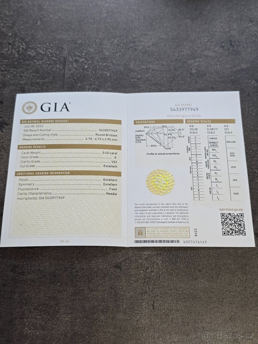 Zásnubní prsten s diamantem - 4