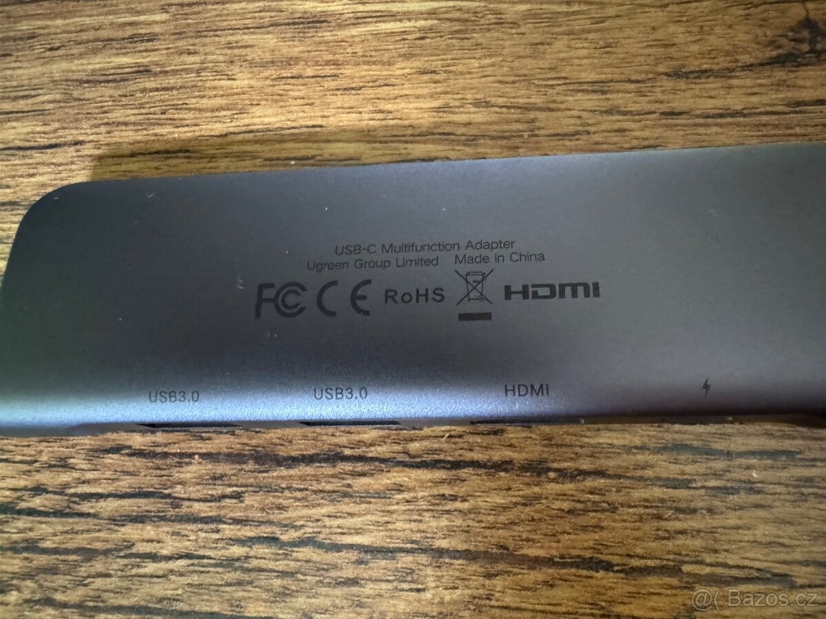 USB Hub Ugreen USB-A USB-C HDMI 4K 60Hz SD čtečka - 4