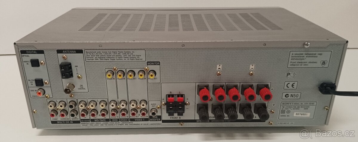 REZERVACE RECEIVER ZESILOVAČ SONY STR-DE497 DÁLKOVÉ OVLÁDÁNÍ - 4